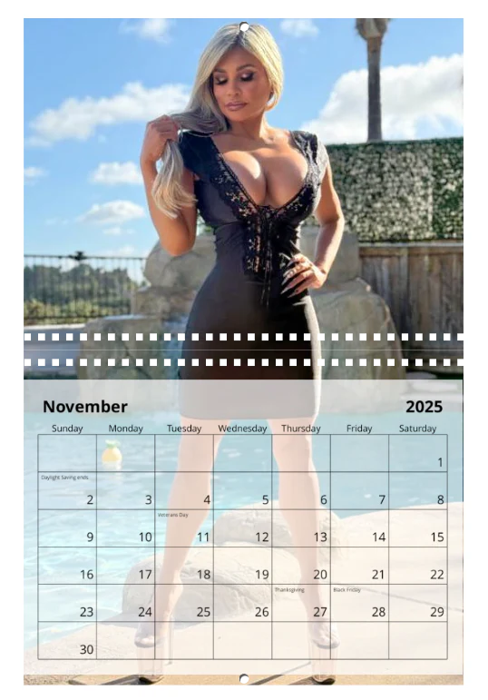 Connie's Standard Size "2025 Kitchen Calendar 😂" LIMITED Signed Collectors 12 Page Wall Calendar, (11" Wide and 17" Tall/Open) with middle binding - Image 12