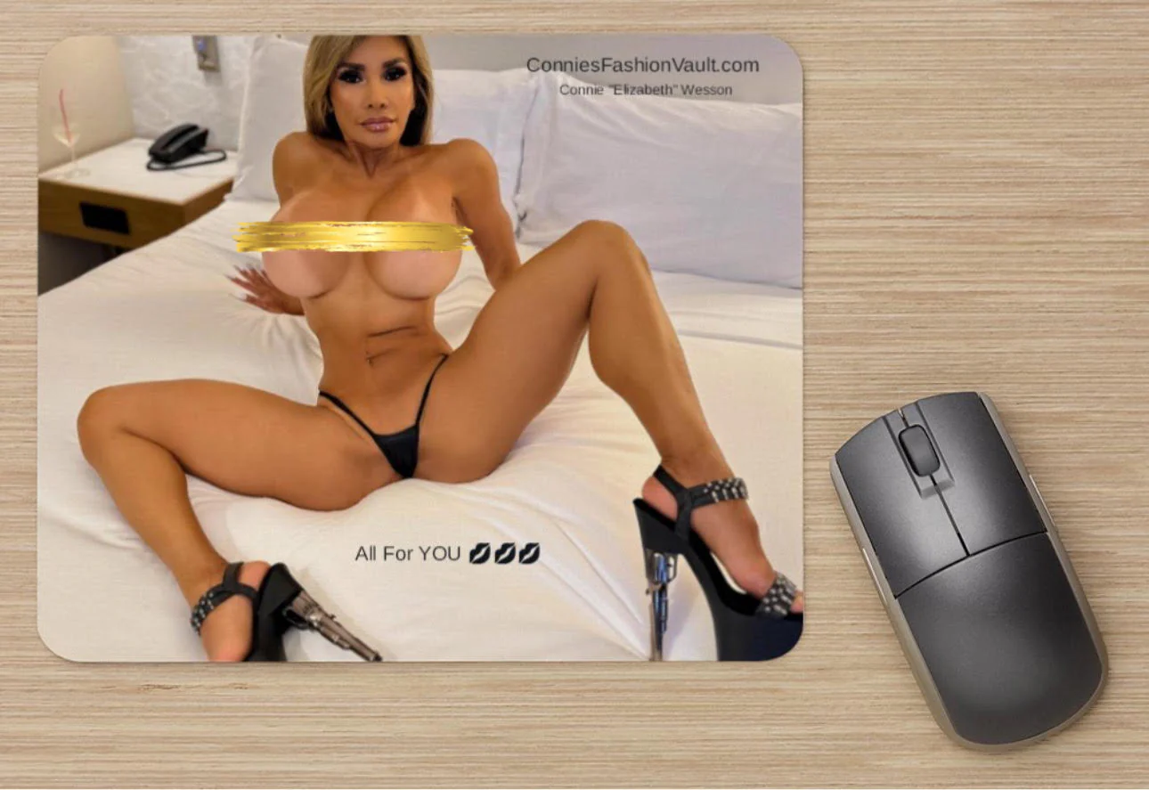Connie's   My "ALL FOR YOU" LIMITED Collectors  🐁 🐭 Mouse Pad - Image 2