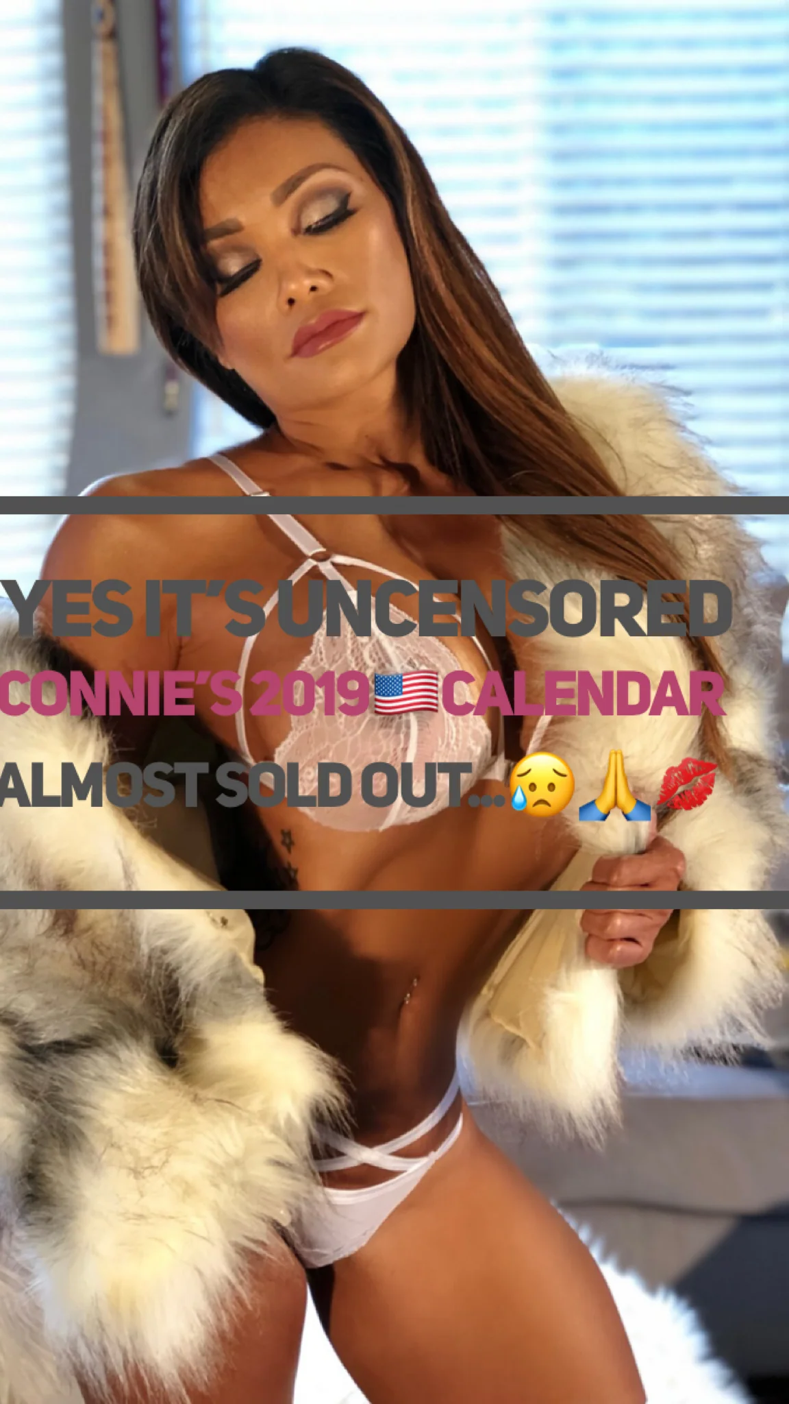 Connie's 2019 "Island Girl Wall calendar" Personalized & Signed HUGE (11.5" x 14.5") 12 Month Collectors Wall Calendar - Image 7